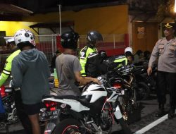 Polres Nganjuk Lakukan Patroli Serentak Jelang Malam Pergantian Tahun 2023
