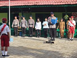 Brimob Kalbar Go To School Bantu Ciptakan Generasi Muda Penerus Bangsa Dengan Sosialisasi