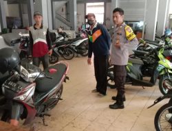 Cegah Curanmor Kapolsek Simokerto Terjunkan Anggota nya Blusukan ke Pemukiman