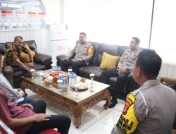 Perkuat Sinergitas Antar CJS Jelang Pemilu 2024, AKBP James Sambangi Kantor Kejaksaan