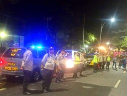 Tengah Malam Hingga Subuh Jalan Indrapura Rajawali Jembatan Merah Dan Kenjeran Di Jaga Polisi