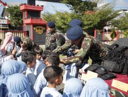 Murid Murid TK Serbu Markas Satbrimob Polda Kalbar, Untuk Mengenal Lebih Dekat Satuan Brimob