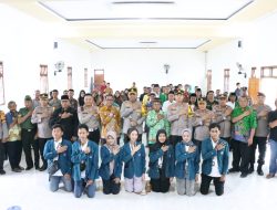Kapolres Tulang Bawang Sebarkan Nomor Hotline dan Ajak Warga Perangi Narkoba Pada Kegiatan Jum’at Curhat