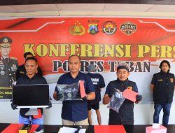 Satreskrim polres Tuban berhasil Ringkus pembobol Puskesmas