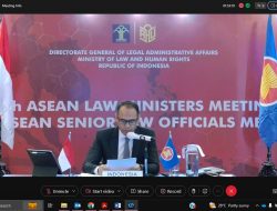 Indonesia Mendorong Penyelesaian Perjanjian Ekstradisi ASEAN dan Menyambut Usulan terkait Transfer of Sentenced Person dalam Pertemuan Menteri Hukum ASEAN pada Sesi ke-12 ALAWMM