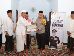 Jumat Curhat di Desa Sukorame, Kapolres Trenggalek Ajak Warga Sukseskan Pemilu 2024