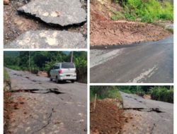 Jalan Noerdin Panji kabupaten Empat lawang kembali Minta Perhatian Pemkab dan  Pemerintah Sumsel