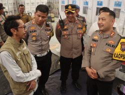 Pastikan Surat Suara Aman, Kapolres Pasuruan Cek Gudang Logistik KPU