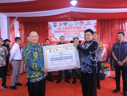 PJ Bupati Tulang bawang Drs Qudrotul Ikhwan MM Tetap Kan Kampung Damai Pemilu & Kerukunan Di Kampung Tritunggal Jaya 2024