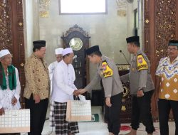 Jumat Curhat, Kapolres Nganjuk Anjurkan kepada Jamaah untuk Datang ke TPS