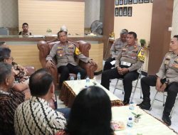 Silaturahmi Bersama Sejumlah Tokoh Agama, Upaya Cooling System Kapolres Lumajang Jelang Pemilu 2024