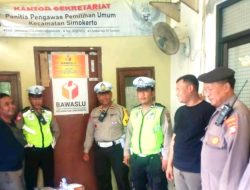 Dekati Pemilu 2024 Polsek Simokerto Rutin Patroli Dan Koordinasi Dengan Panwascam