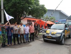 Kapolres Pamekasan Hadiri Pelepasan Pendistribusian Logistik Pemilu 2024