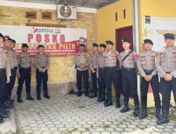 Jelang Pungut Suara, Polres Tulang Bawang Masifkan Patroli Dialogis ke Kantor Penyelenggara Pemilu