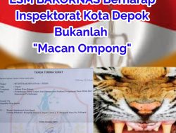 Tindaklanjuti Perkara Dana Hibah di Dishub, LSM BAKORNAS Berharap Inspektorat Kota Depok Bukanlah Macan Ompong