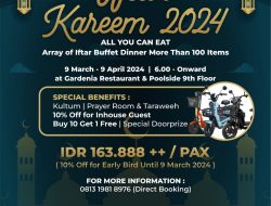 SAMBUT BULAN RAMADHAN, BESS MANSION HOTEL SURABAYA HADIRKAN PAKET BUKA PUASA WITH A VIEW