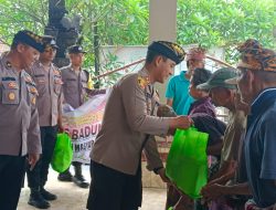 Gelar Minggu Kasih Kapolres AKBP Teguh Priyo Wasono Dengarkan Keluhan Warga Br. Cabe Desa Darmasaba