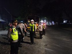 Ciptakan Kondusifitas Wilayah, Polres Pasuruan Gelar Patroli Cipta Kondisi