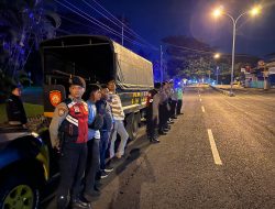 Atensi Polres Pasuruan Di Malam Bulan Ramadhan, Gelar Patroli Antisipasi 3C Dan Geng Motor