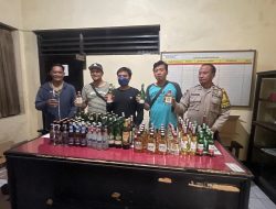 Menjaga Kesucian Bulan Ramadhan, Polisi Berhasil Amankan Ratusan Jenis Merk Botol Miras