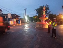 Cegah Tawuran dan Aksi Balap Liar Jelang Subuh, Polres Tulang Bawang Gelar Patroli Gabungan di Menggala