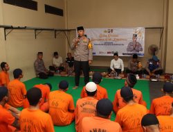 Ramadhan Berkah, Kapolres Kediri Kota Buka Puasa Bersama Tahanan