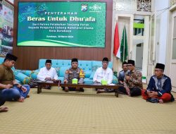 Raih Keberkahan di Bulan Ramadhan, Polres Tanjung Perak Gelar Bansos Untuk Para Dhuafa