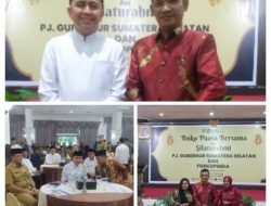 DPD LSM BAKORNAS Hadiri Undangan PJ Guburnur Sumatera Selatan Bapak Dr H.Agus Fatoni M.SI Bersama FORKOPIMDA Buka Puasa Bersama