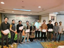 Aliansi wartawan Surabaya Gelar Halal bihalal, Bunda SAH resmi menjadi dewan pakar