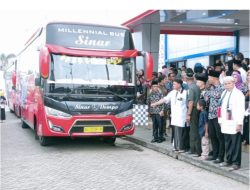 Pj Bupati Empat Lawang Lepas 55 Jamaah Haji untuk di berangkatkan