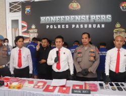 Satresnarkoba Polres Pasuruan Ungkap Kasus Peredaran Narkoba Selama Bulan Mei 2024