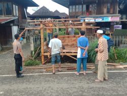 GOTONG ROYONG MEMBAGUN POS RONDA
