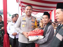 Polres Tulang Bawang Gelar Baksos Serentak Sambut Hari Bhayangkara Ke-78 Tahun 2024, AKBP James: Ada Enam Item Yang Dilaksanakan