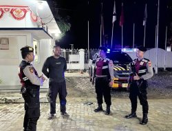 Samapta Polres Tulang Bawang Gelar Blue Light Patrol di 8 Lokasi Berbeda, AKP Samsul: Implementasi Beyond Trust Presisi