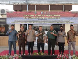 Kapolres Sampang Buka Rakor Lintas Sektoral Operasi Mantap Praja Semeru 2024 Di Kabupaten Sampang