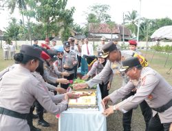 Polres Tulang Bawang Gelar Syukuran Hari Jadi Polwan RI Ke-76, AKBP James Sampaikan Pesan Ini