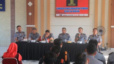 Pimpin Rapat Dinas, Kalapas Laksanakan Penguatan Tusi Seluruh Pegawai