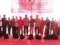 Polres Tulang Bawang Gelar Silaturahmi Kamtibmas NCS di Dua Lokasi Berbeda, AKBP James Paparkan Tujuannya