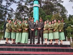 Jelang HUT TNI Ke-79, Dandim 0210/TU Pimpin Upacara Ziarah Nasional dan Tabur Bunga di Taman Makam Pahlawan