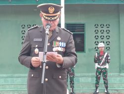 Kodim 0210/TU Gelar Upacara Peringati Hari Pahlawan Dipimpin Kasdim 0210/TU.