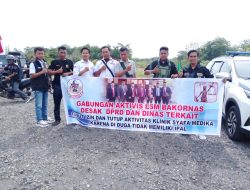 Gelar Aksi Unjuk Rasa, LSM BAKORNAS Minta Klinik Syafa Medika Ditutup