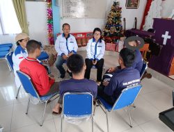 LPA Kabupaten Toba Kunjungan Binaan Anak di Rutan Kelas IIB Balige