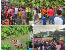 Anak 2 Tahun Tewas Usai Bermain Sendiri Dan Terpeleset di Sungai Naborsahan Ajibata