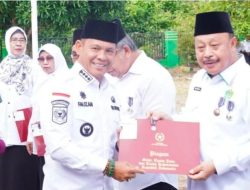 PJ.Bupati Empat Lawang  Pimpin Upacara PERINGATAN HARI AMAL BAKTI (HAB) KE-79 KEMENTERIAN AGAMA RI