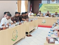 Kajari Toba Gelar Forum Konsultasi Publik Standar Pelayanan Tahun 2025