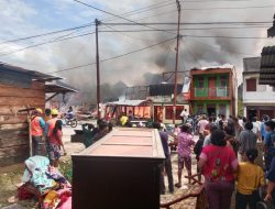 12 Rumah Di Parsoburan Terbakar, Ini Penyebab Kebakaran