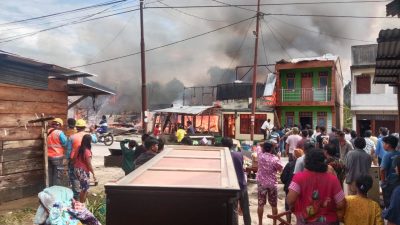 12 Rumah Di Parsoburan Terbakar, Ini Penyebab Kebakaran
