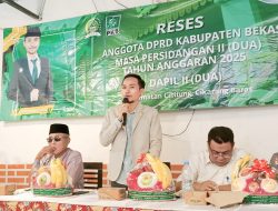 *Reses Perdana Anggota DPRD Ombi Hari Wibowo F. PKB tampung banyak usulan*
