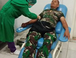 Babinsa Koramil 17/Balige Respon Cepat Terhadap Warga Yang Butuh Donor Darah