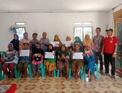 Pemerintahan Tiyuh Jaya Murni kembali Membagikan Bantuan Dana  Tunai BLT Kepada 13 KPM